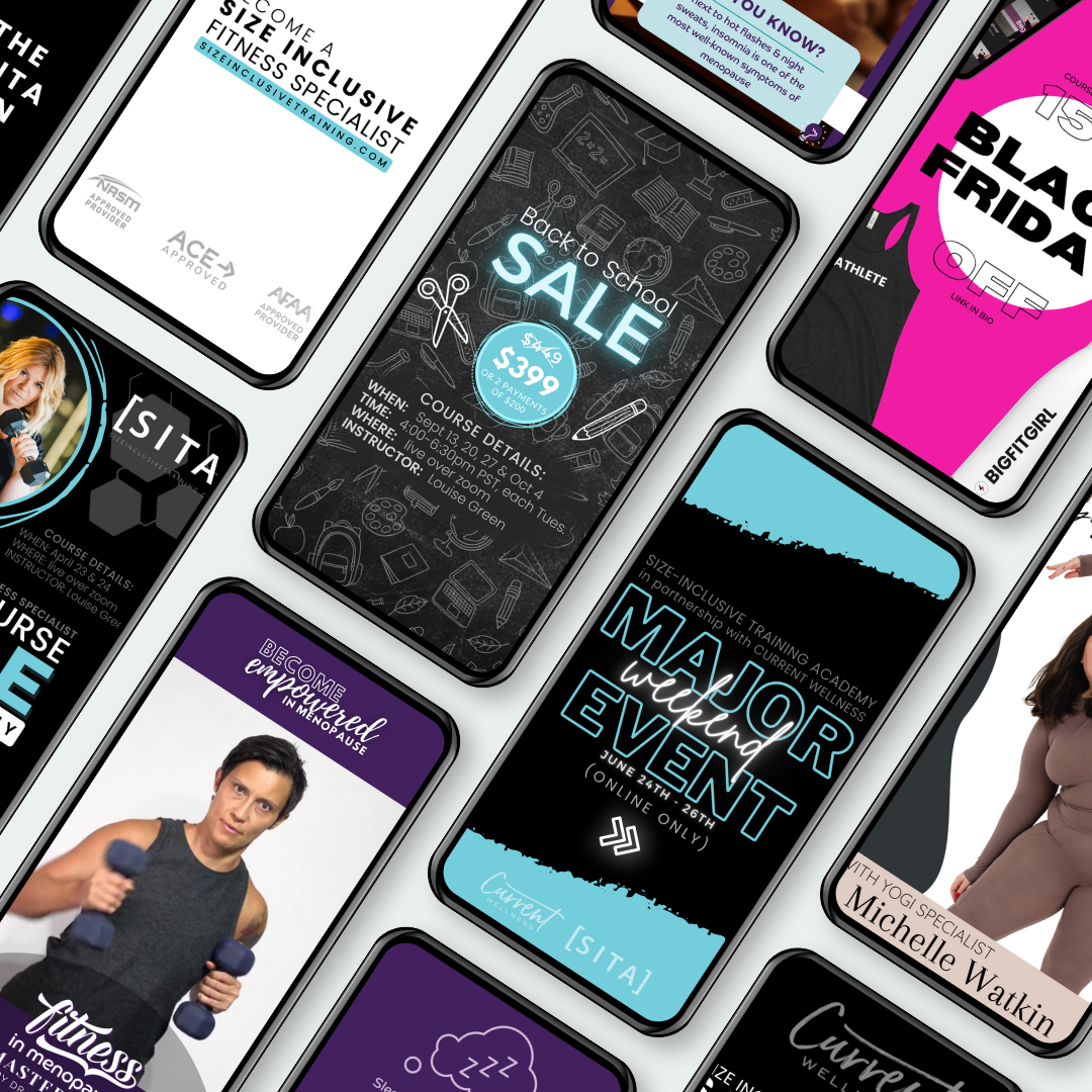 Social Media story or reel examples